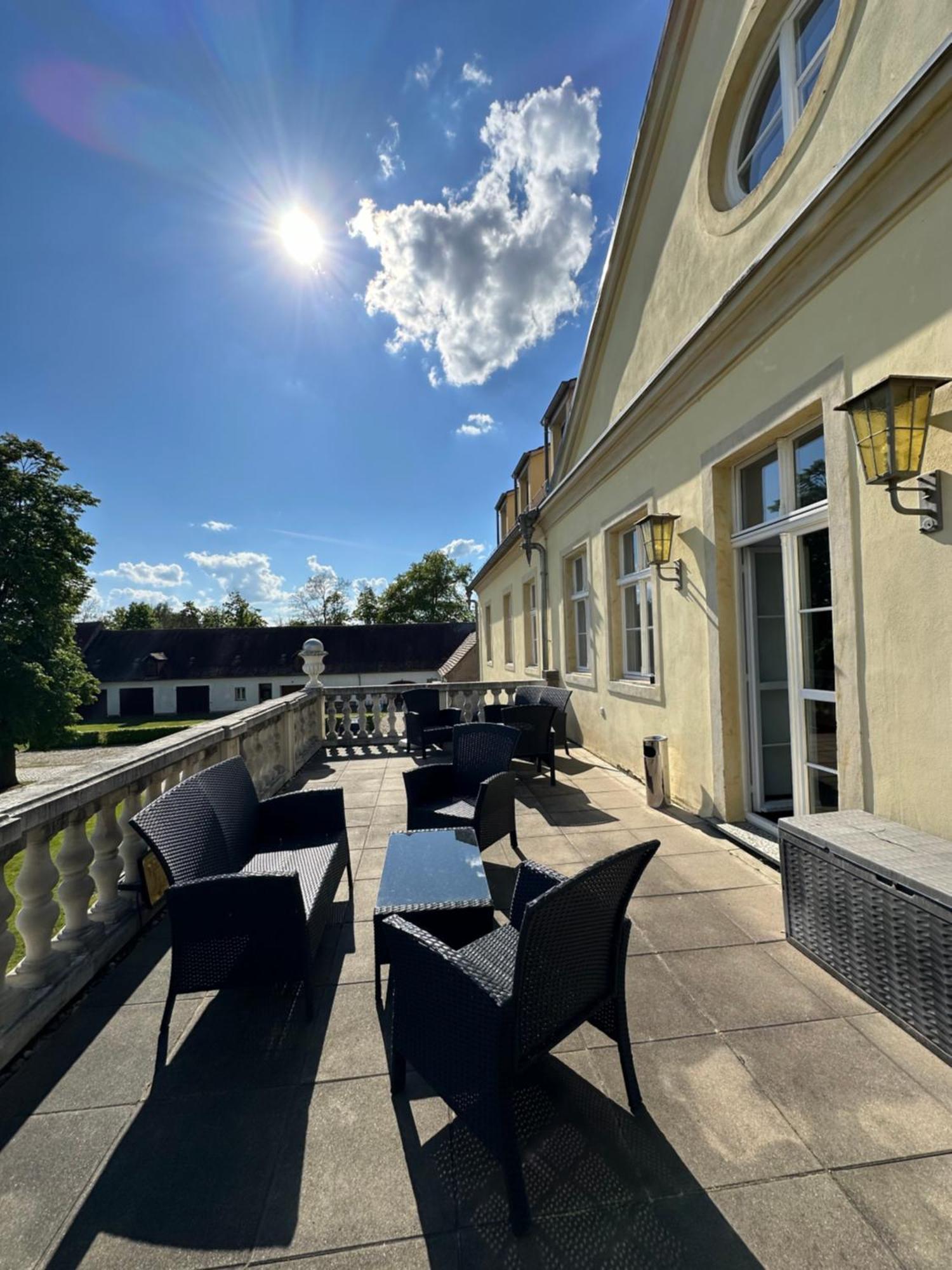 Hotel Garni Schloss Grochwitz Herzberg  외부 사진